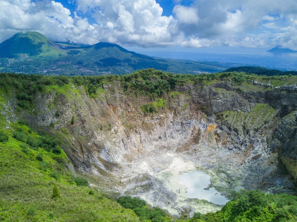 cratère volcan